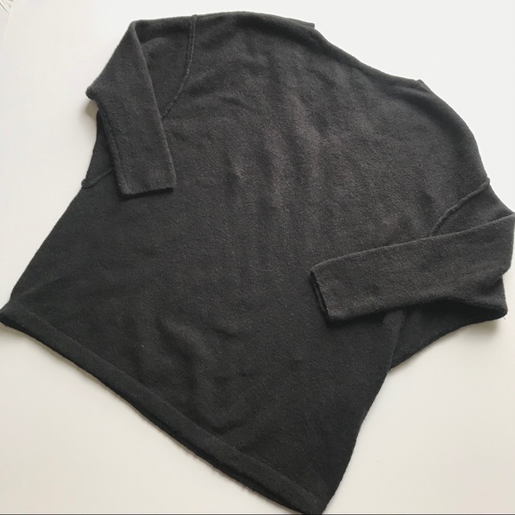 Free People Softly Vee Wool Oversized Sweater XS - Picture 4 of 4